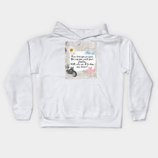 Dreams Fleetwood Mac Lyrics Design Kids Hoodie